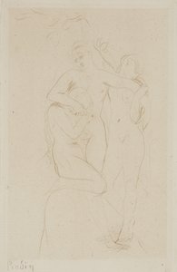 Almas en el purgatorio de Auguste Rodin