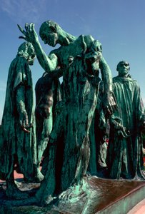 Estatua de los Burgueses de Calais, siglo XIX