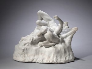 La caída de los ángeles, c.1890-1900 de Auguste Rodin
