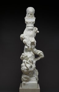 El Poeta y la Vida Contemplativa: La Columna Fenaille, 1896 de Auguste Rodin