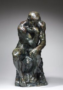 El Pensador, c.1880 de Auguste Rodin