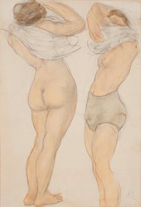 Dos figuras, n.d. de Auguste Rodin