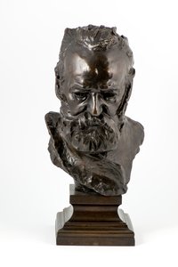 Victor Hugo (reproducción en bronce del original de 1886) de Auguste Rodin