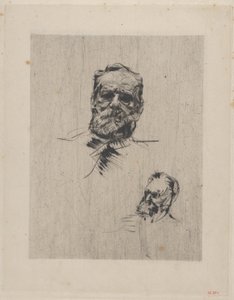Victor Hugo de frente de Auguste Rodin