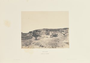 Jerusalén. Cueva de Jeremías de Auguste Salzmann