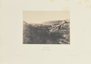 Jerusalén. Valle de Josafat de Auguste Salzmann