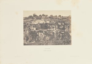Jerusalén. Pueblo de Siloé de Auguste Salzmann
