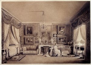 Dormitorio de la Duquesa de Berry en las Tullerías