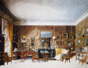 Sala de estar de la Duquesa de Berry en Tuileries de Auguste Simon Garneray