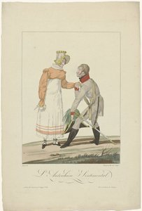 Los aliados en París en 1815: el austriaco sentimental de Auguste Thomas Marie Blanchard