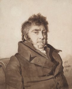 Retrato de la artista de Auguste Xavier Leprince
