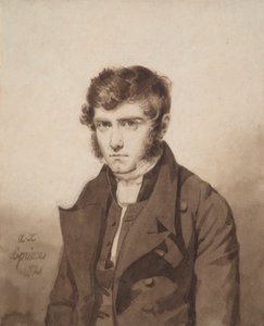 Sin título (Retrato de la artista) de Auguste Xavier Leprince