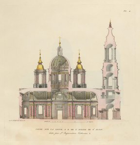 La Catedral de San Isaac, 1820 de Auguste de Montferrand