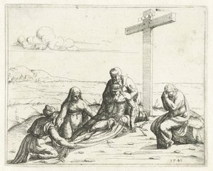 Lamento de Cristo Concordancia del Antiguo y Nuevo Testamento (título de la serie) Concordants alt und news Testaments (título de la serie) de Augustin Hirschvogel