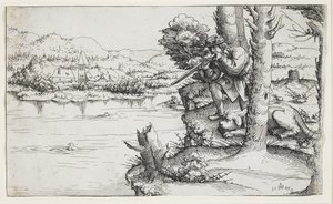 Caza de Patos con Armas de Fuego, 1545