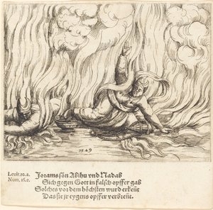 Nadab y Abiú, 1549