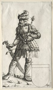 Segismundo II, Rey de Polonia de Augustin Hirschvogel