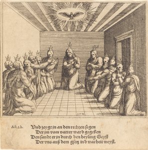 El Descenso del Espíritu Santo de Augustin Hirschvogel
