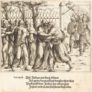 El beso de Judas de Augustin Hirschvogel