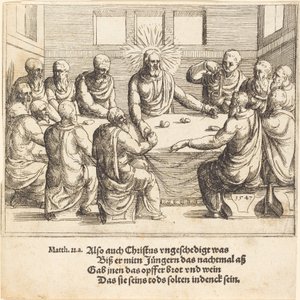 La última cena de Augustin Hirschvogel