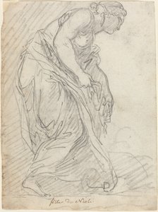Una de las hijas de Niobe de Augustin Pajou