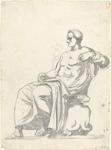 El Ludovisi Menandro de Augustin Pajou