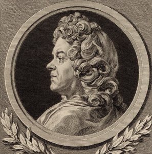 Retrato del compositor Jean-Baptiste Lully 1632-1687, 1770 de Augustin Saint Aubin de