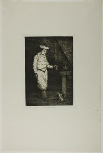El almuerzo del gato de Augustin Théodule Ribot