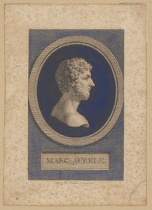 Marco Aurelio Antonino, emperador romano de 161-180, escritor y filósofo (Marcus Aurelius Antoninus, Marcus Annius Aurelius Verus, 121 Roma - 180 Vindobona)