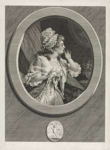 Por lo menos ser discreta de Augustin de Saint Aubin
