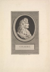 Retrato de Colbert, 1800 de Augustin de Saint Aubin