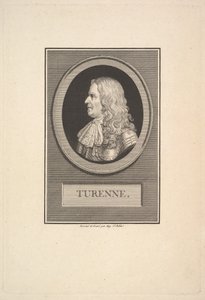Retrato de Henry de la Tour, Vizconde de Turenne de Augustin de Saint Aubin