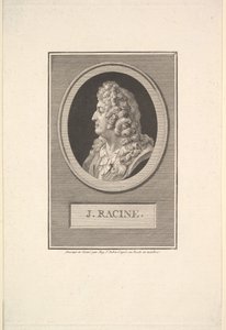 Retrato de Jean Racine de Augustin de Saint Aubin