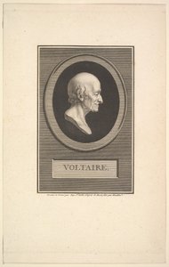 Retrato de Voltaire de Augustin de Saint Aubin