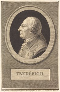 Federico II de Augustin de Saint Aubin after Barthelemy Blaise