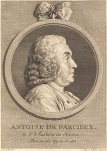 Antoine De Parcieux de Augustin de Saint Aubin after Charles Nicolas Cochin I