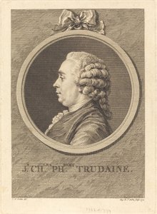 Jean-Charles-Philibert Trudaine de Augustin de Saint Aubin after Charles Nicolas Cochin II