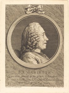 Pierre-Jean Mariette de Augustin de Saint Aubin after Charles Nicolas Cochin II