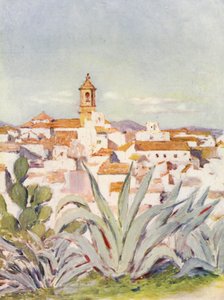 Algeciras (colour litho) de Augustine Fitzgerald