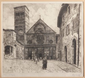 Asís, S. Rufino (grabado sobre papel)