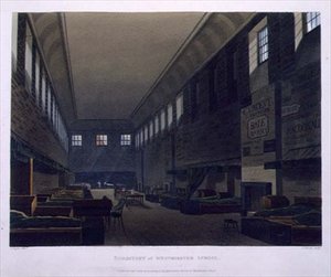 Dormitorio de la Escuela de Westminster, de 