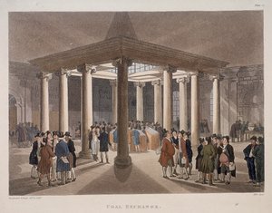 Bolsa de carbón, Londres, 1808