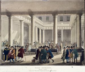 Bolsa de Comercio, Londres, 1808