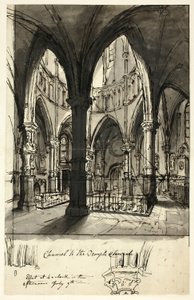 Presbiterio de la Iglesia del Templo