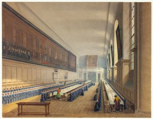 Sala del Hospital de Cristo de Augustus Charles Pugin