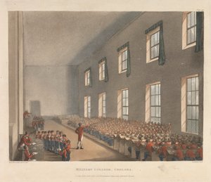 Colegio Militar, Chelsea de Augustus Charles Pugin