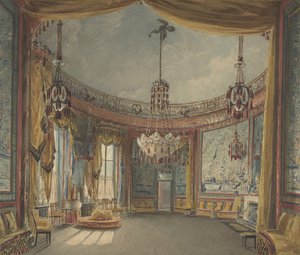 El salón, Brighton Pavilion, ca. 1826