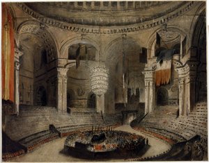Entierro de Lord Horatio Nelson (1758-1805), en la iglesia de San Pablo (Londres, Inglaterra), el 9 de enero.