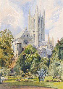 En el jardín del decano, Canterbury