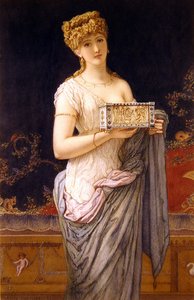 Chica pompeyana de Augustus Jules Bouvier